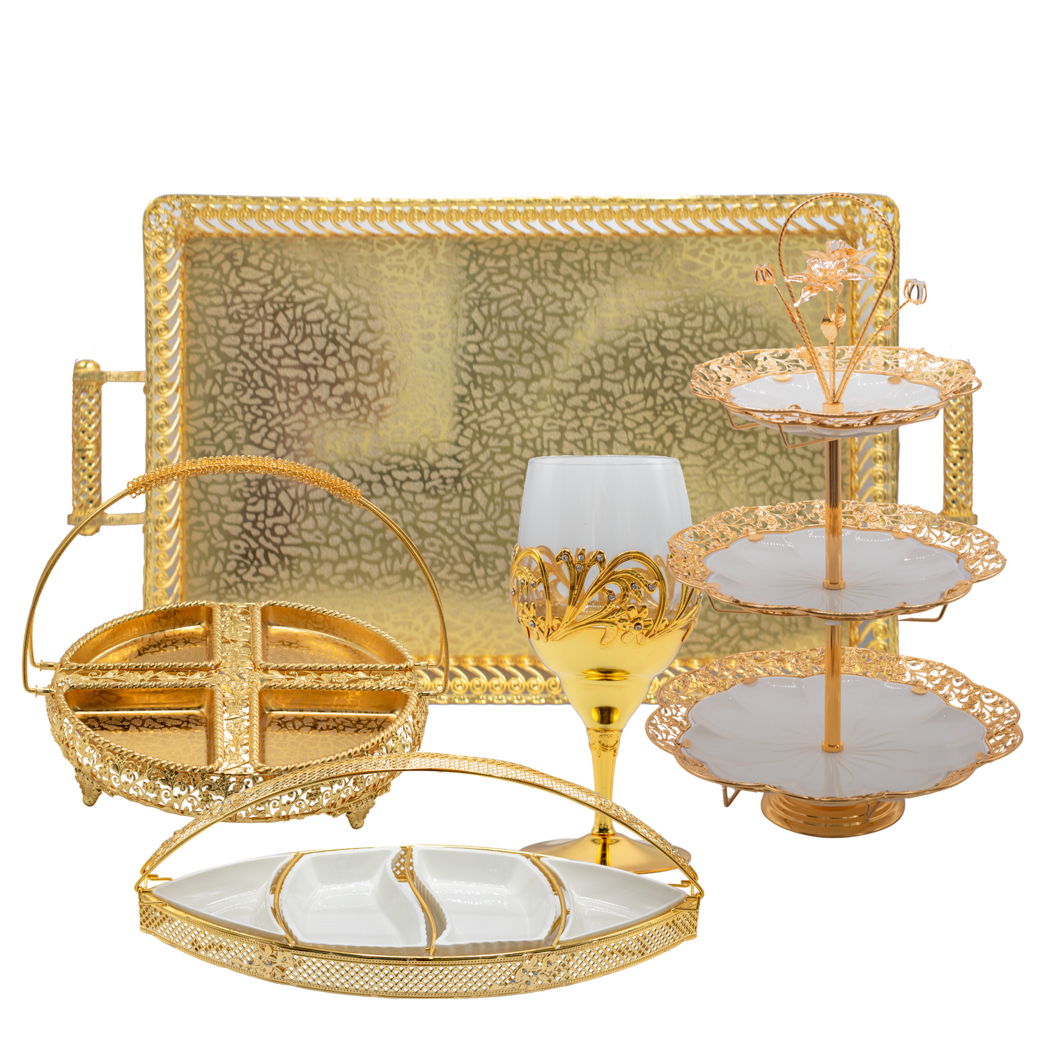 Colección Elegancia Dorada
